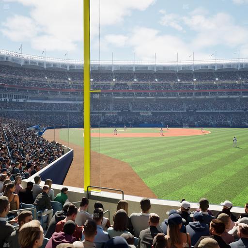 Yankee Stadium - Section Field Level 107 Seat View