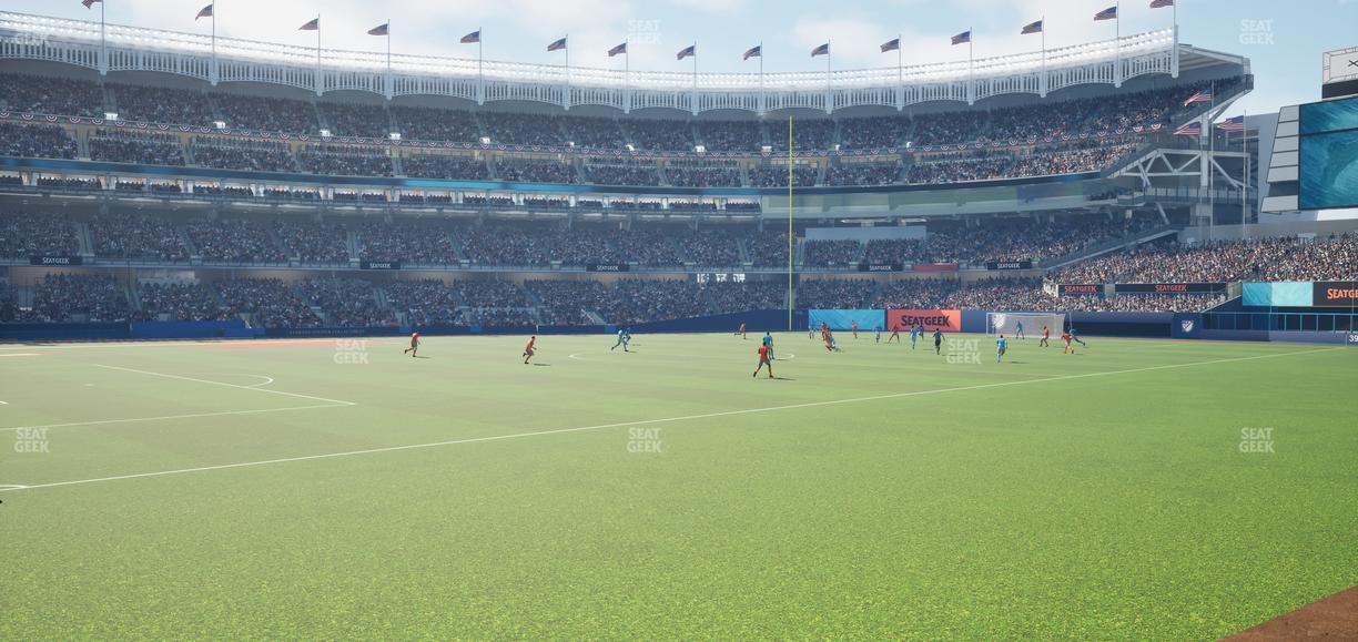 Yankee Stadium - Section Field Level 107 Seat View