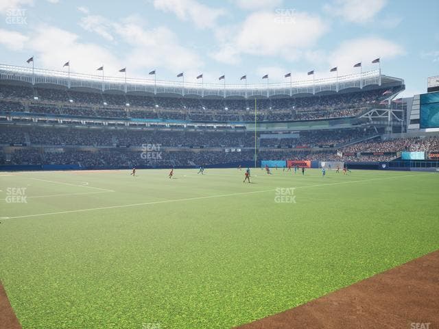 Yankee Stadium - Section Field Level 107 Seat View