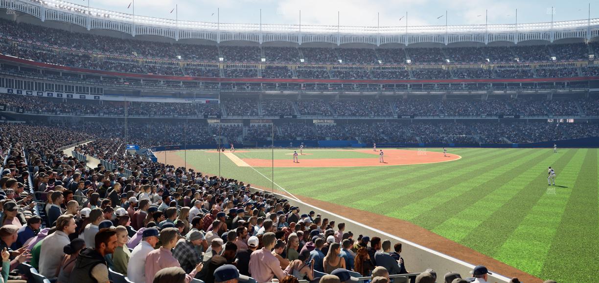 Yankee Stadium - Section Field Level 108 Seat View