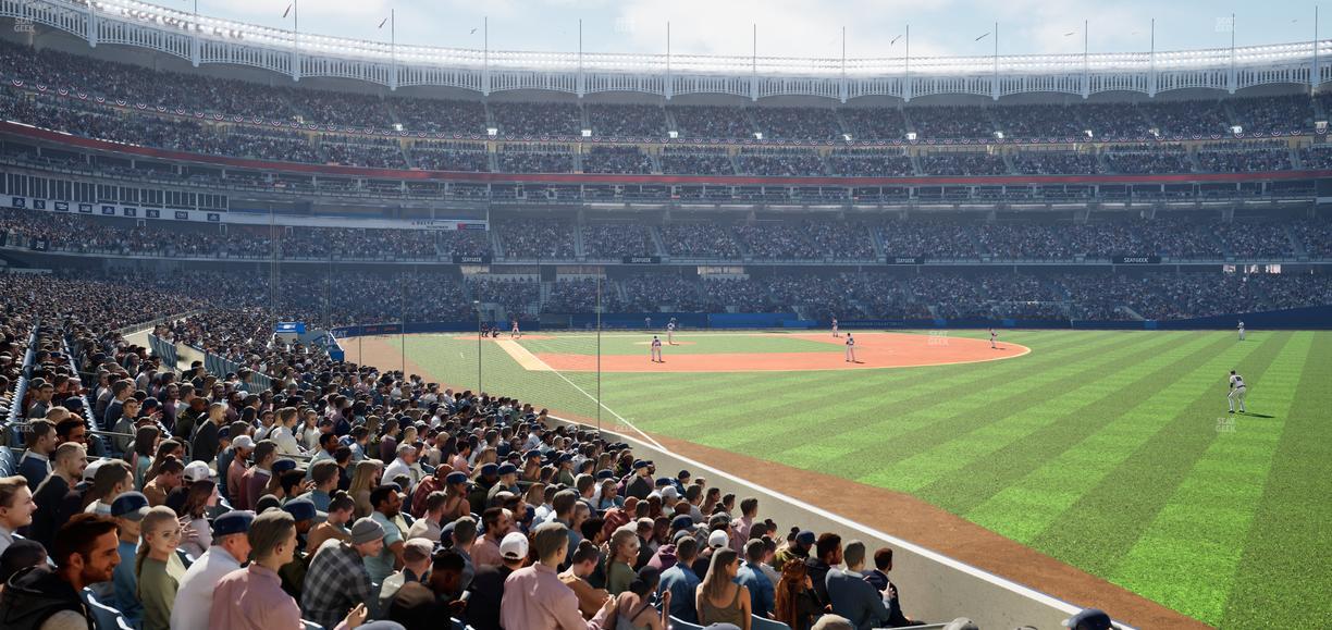 Yankee Stadium - Section Field Level 108 Seat View