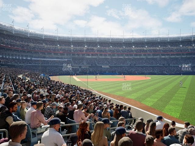 Yankee Stadium - Section Field Level 108 Seat View