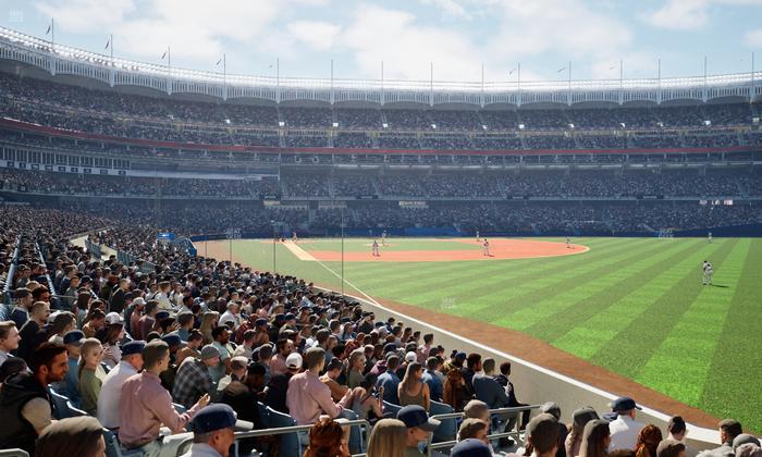 Yankee Stadium - Section Field Level 108 Seat View