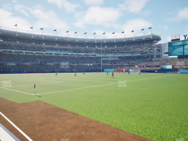 Yankee Stadium - Section Field Level 108 Seat View