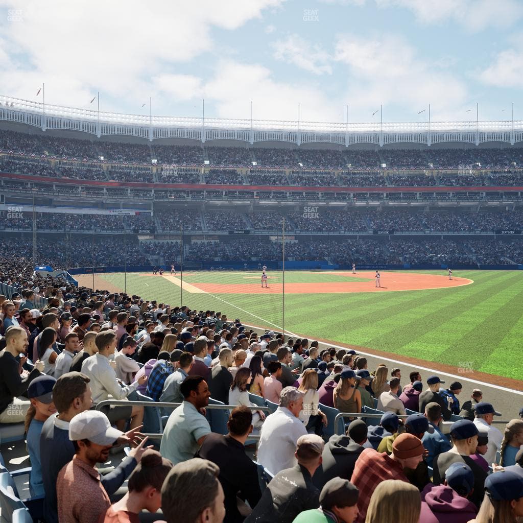 Yankee Stadium - Section Field Level 109 Seat View