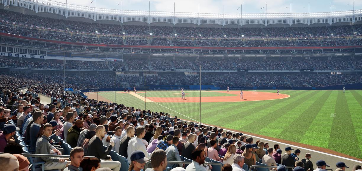 Yankee Stadium - Section Field Level 109 Seat View