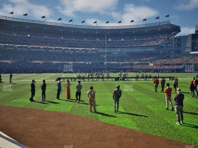 Yankee Stadium - Section Field Level 109 Seat View Yankee Stadium - Section Field Level 109 Seat View
