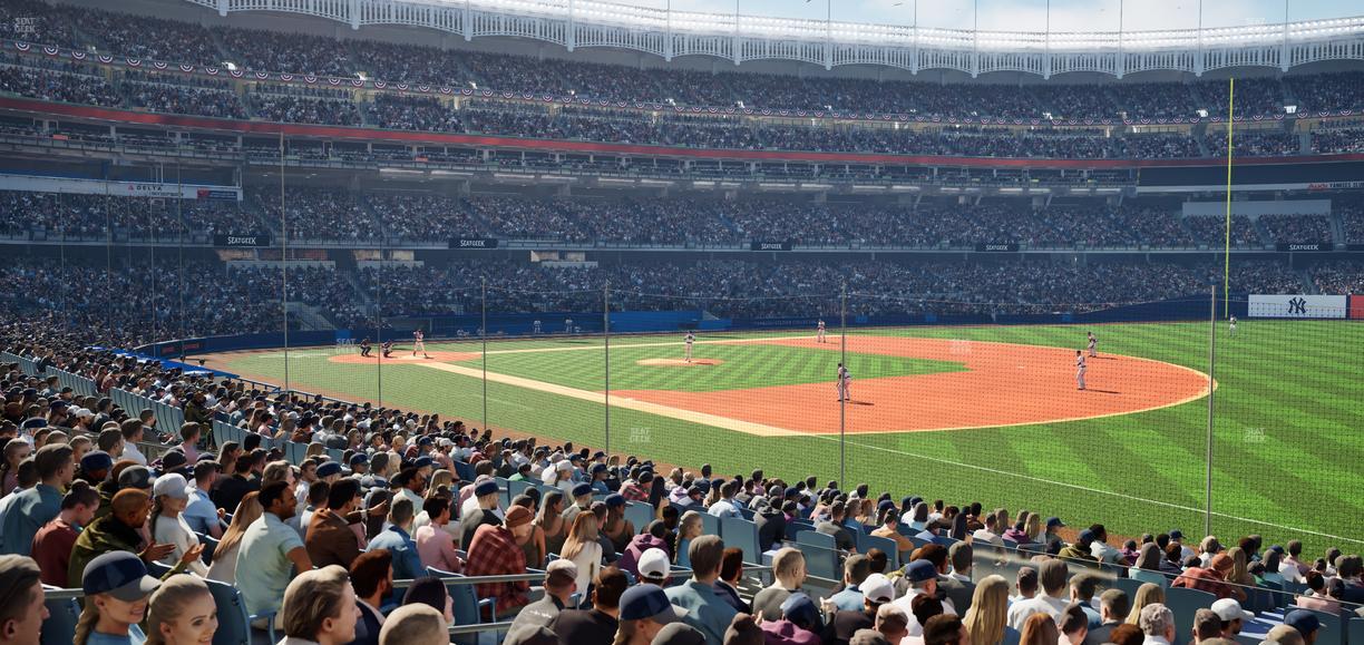 Yankee Stadium - Section Field Level 112 Seat View