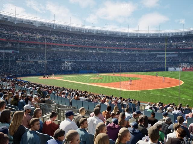 Yankee Stadium - Section Field Level 113 Seat View