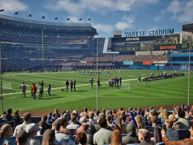 Yankee Stadium - Section Field Level 114 A Seat View Yankee Stadium - Section Field Level 114 A Seat View