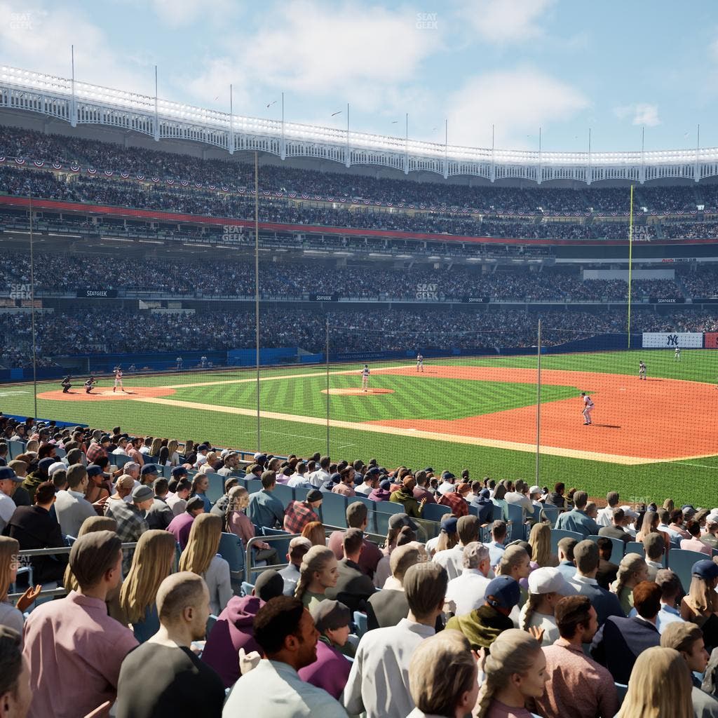 Yankee Stadium - Section Field Level 114 A Seat View