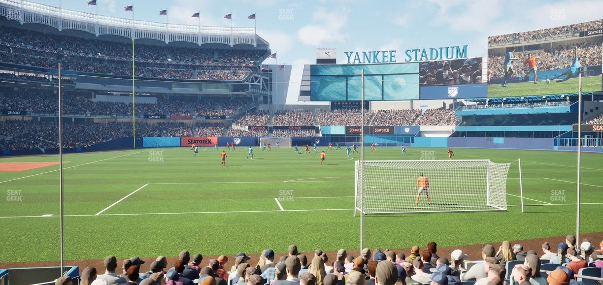 Yankee Stadium - Section Field Level 114 B Seat View
