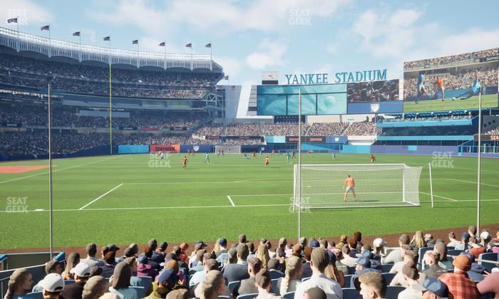 Yankee Stadium - Section Field Level 114 B Seat View