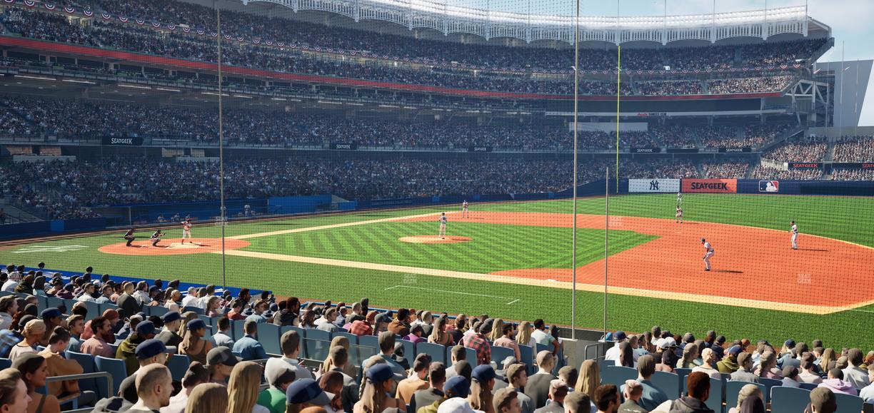 Yankee Stadium - Section Field Level 114 B Seat View