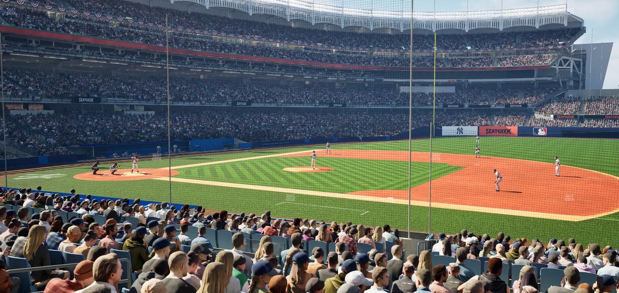 Yankee Stadium - Section Field Level 114 B Seat View