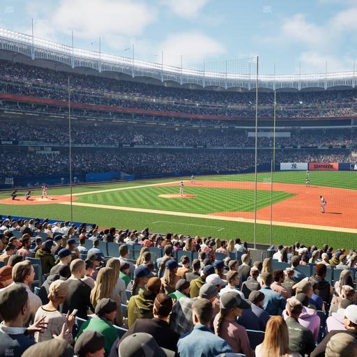 Yankee Stadium - Section Field Level 114 B Seat View