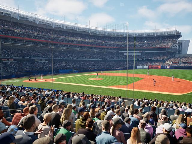 Yankee Stadium - Section Field Level 114 B Seat View