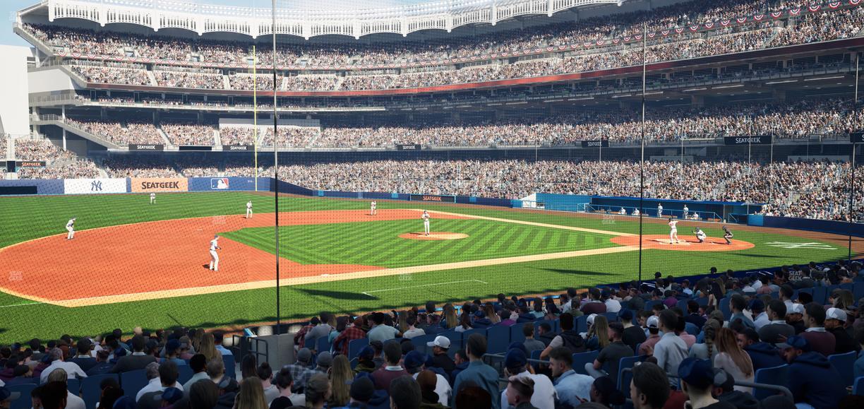 Yankee Stadium - Section Field Level 126 Seat View