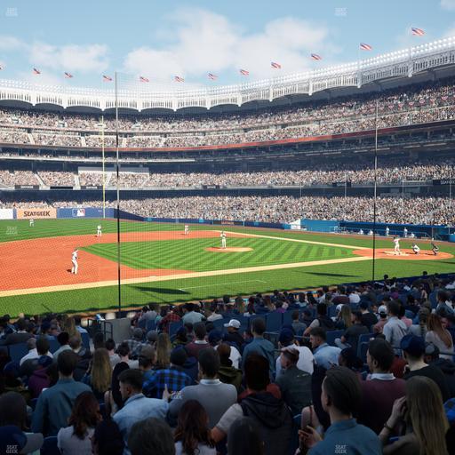 Yankee Stadium - Section Field Level 126 Seat View