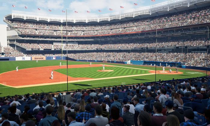 Yankee Stadium - Section Field Level 126 Seat View