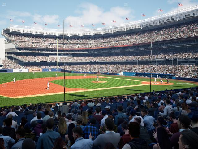 Yankee Stadium - Section Field Level 126 Seat View