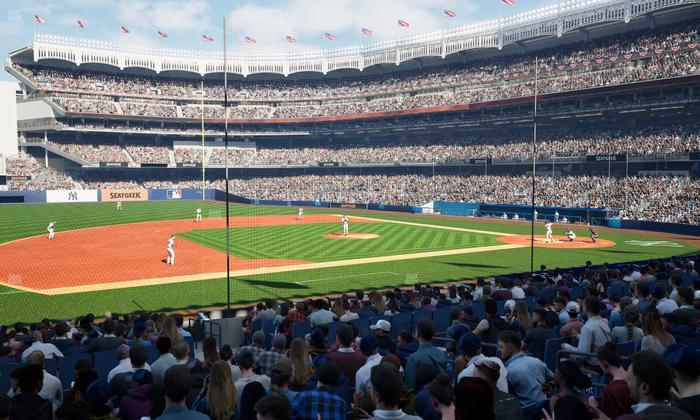 Yankee Stadium - Section Field Level 126 Seat View