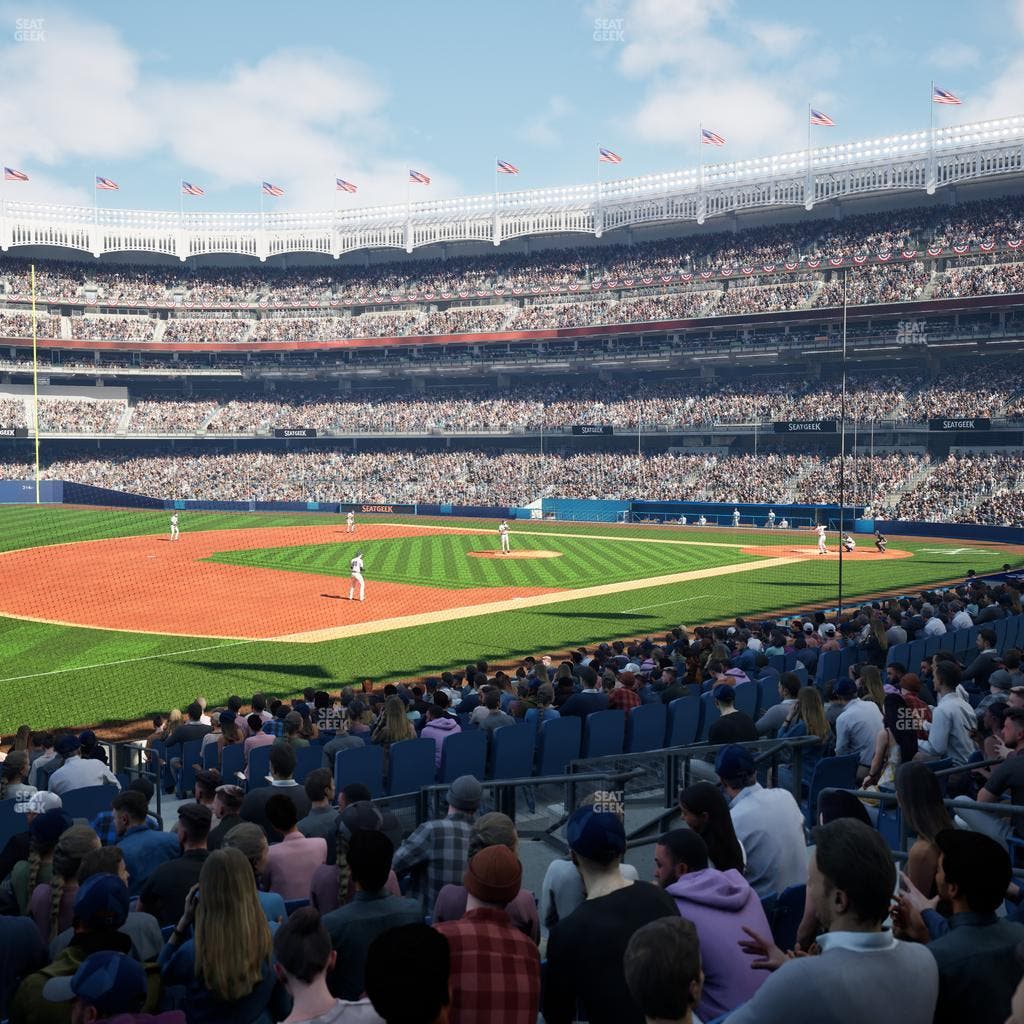 Yankee Stadium - Section Field Level 127 B Seat View