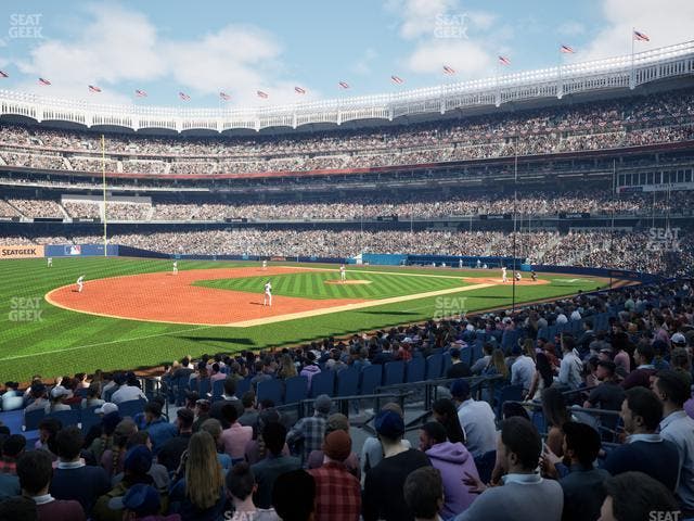 Yankee Stadium - Section Field Level 127 B Seat View