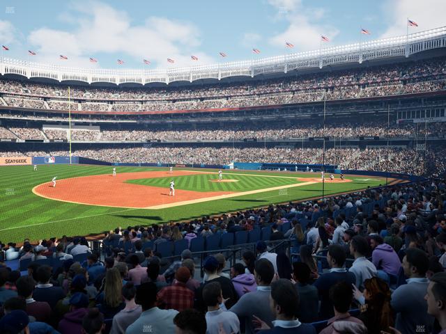 Yankee Stadium - Section Field Level 127 B Seat View