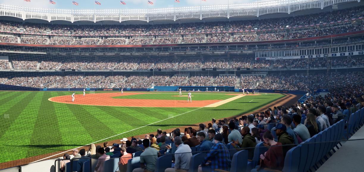 Yankee Stadium - Section Field Level 128 Seat View
