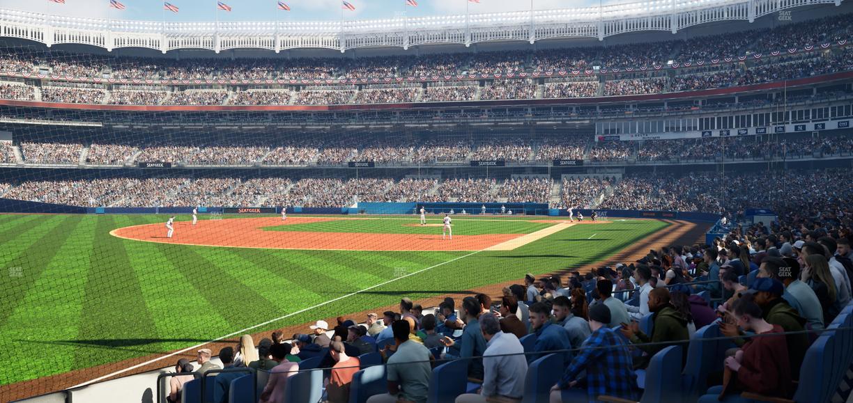 Yankee Stadium - Section Field Level 128 Seat View