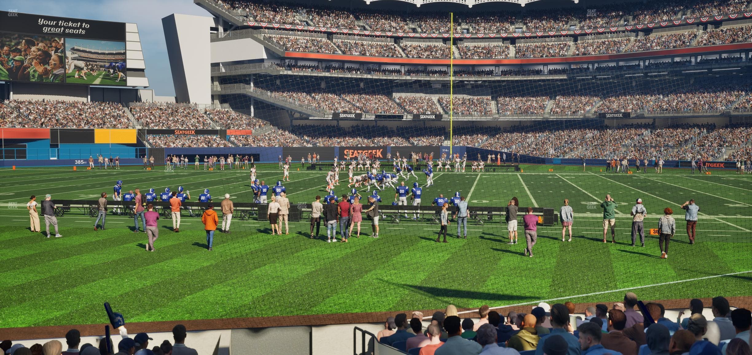 Yankee Stadium - Section Field Level 129 Seat View