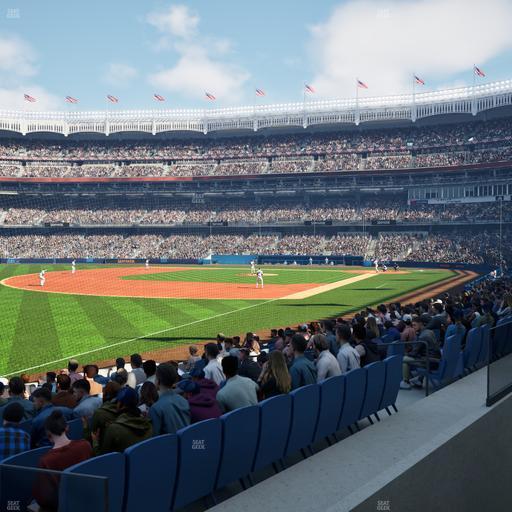 Yankee Stadium - Section Field Level 129 Seat View
