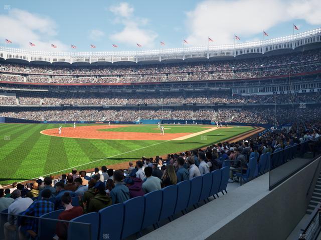 Yankee Stadium - Section Field Level 129 Seat View