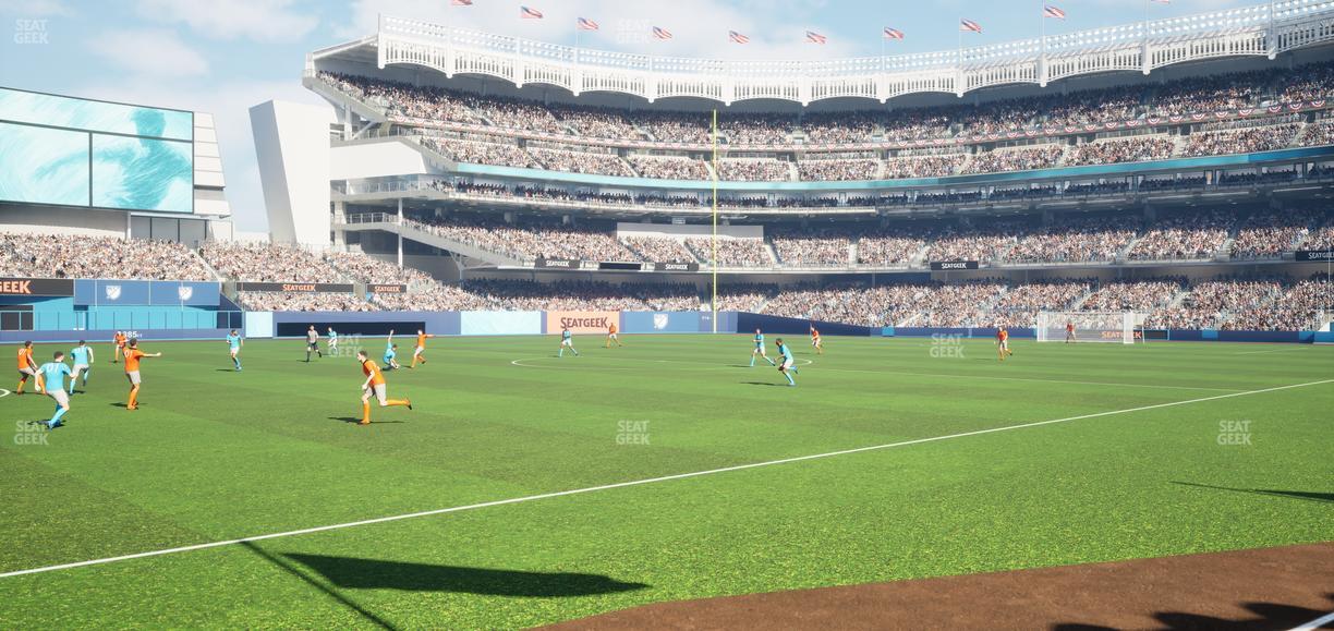 Yankee Stadium - Section Field Level 130 Seat View