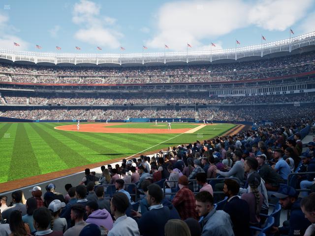 Yankee Stadium - Section Field Level 130 Seat View