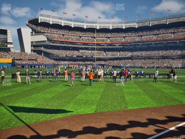 Yankee Stadium - Section Field Level 130 Seat View Yankee Stadium - Section Field Level 130 Seat View