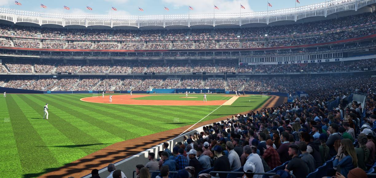 Yankee Stadium - Section Field Level 131 Seat View
