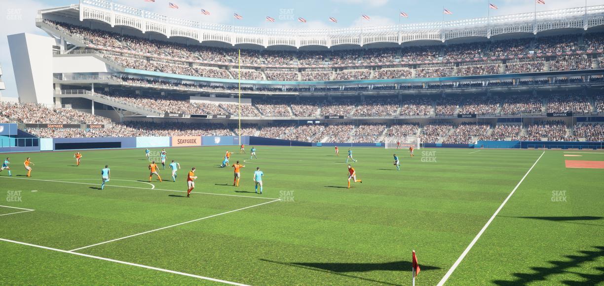 Yankee Stadium - Section Field Level 132 Seat View