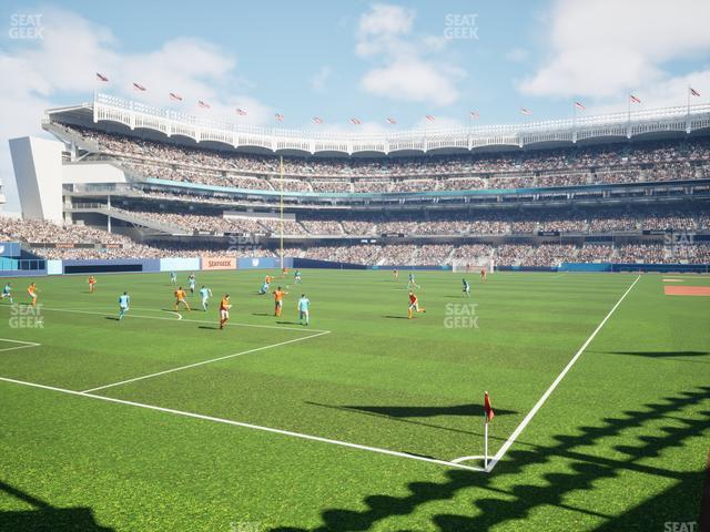 Yankee Stadium - Section Field Level 132 Seat View