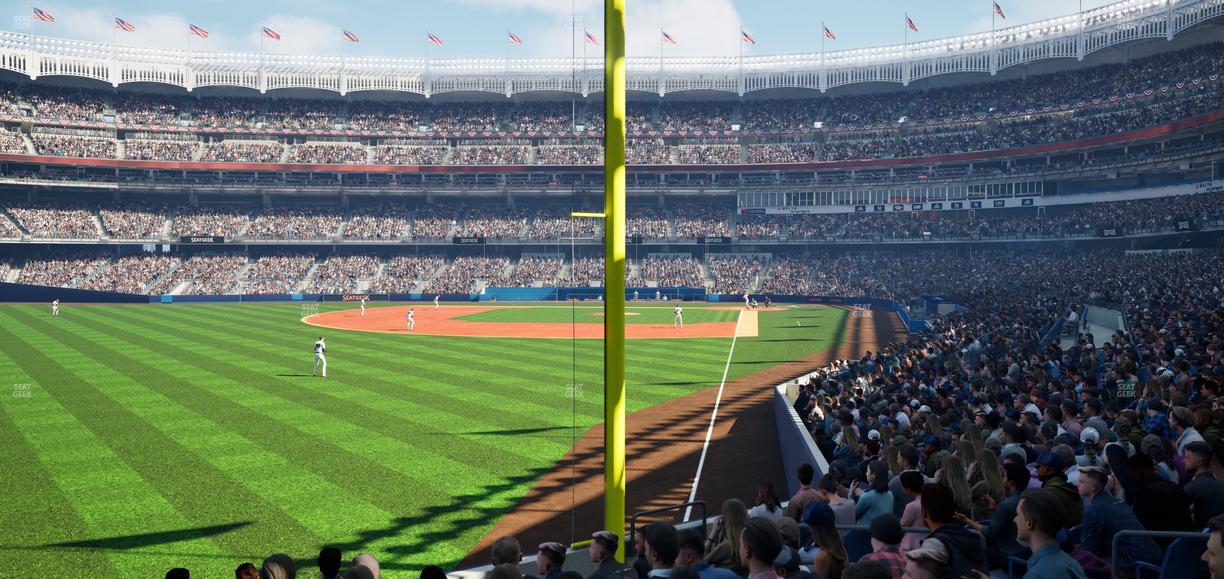 Yankee Stadium - Section Field Level 132 Seat View
