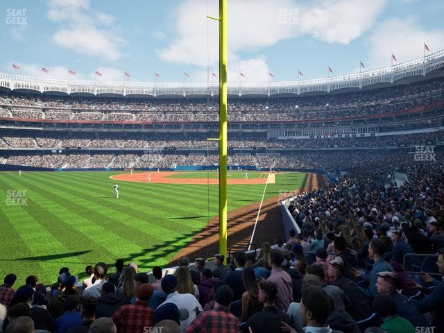 Yankee Stadium - Section Field Level 132 Seat View