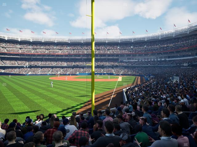 Yankee Stadium - Section Field Level 132 Seat View