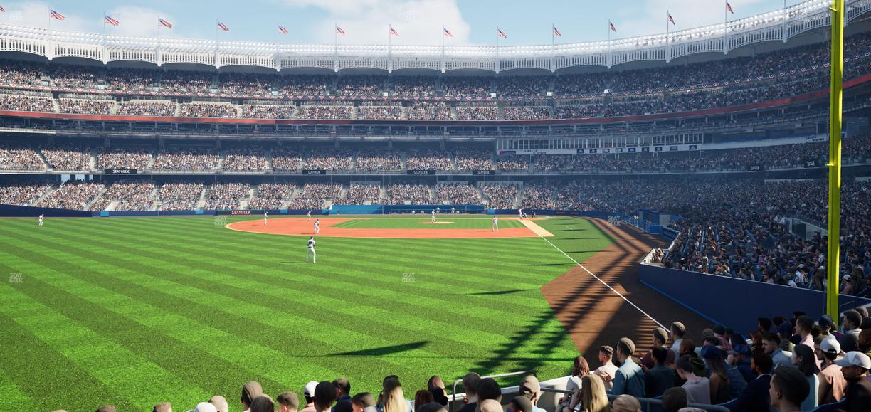Yankee Stadium - Section Field Level 133 Seat View