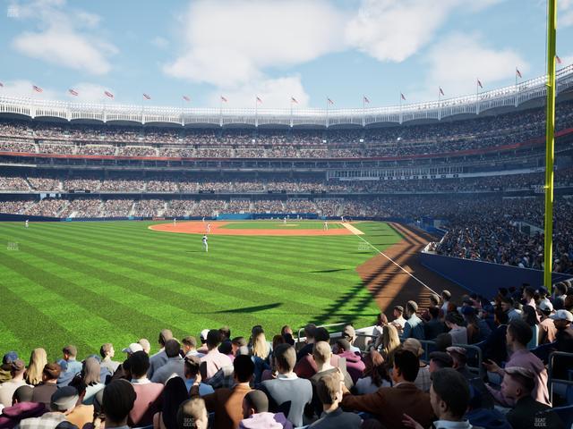 Yankee Stadium - Section Field Level 133 Seat View