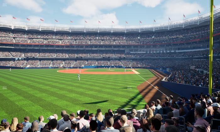 Yankee Stadium - Section Field Level 133 Seat View