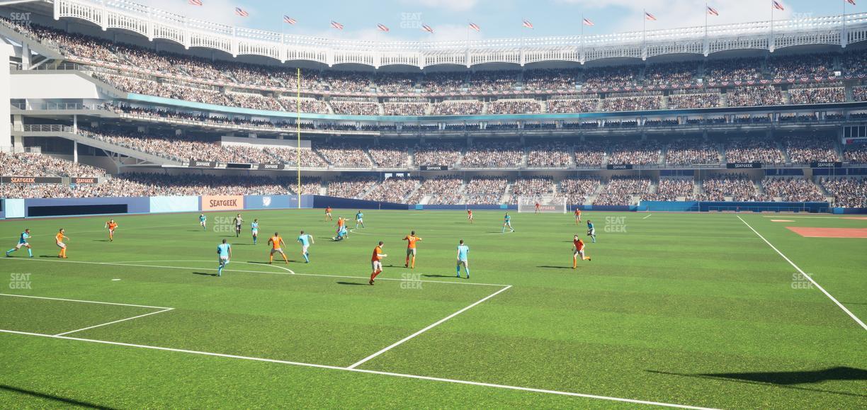 Yankee Stadium - Section Field Level 133 Seat View