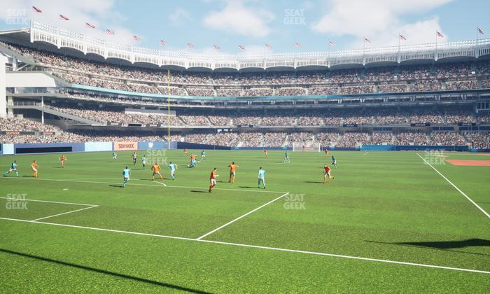 Yankee Stadium - Section Field Level 133 Seat View