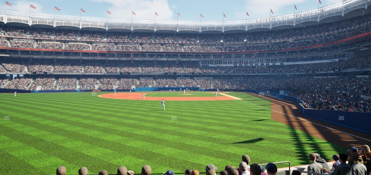 Yankee Stadium - Section Field Level 134 Seat View