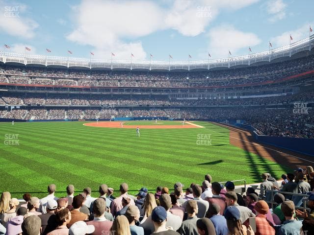 Yankee Stadium - Section Field Level 134 Seat View